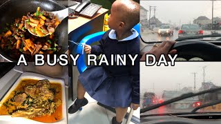 Spend a Busy , Cozy Rainy day with me as a mom of two living in Nigeria 🇳🇬