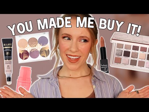 Testing Makeup YOU Thought I'd Like! 👀