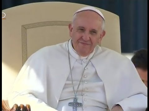 Audience du pape François aux couples de fiancés