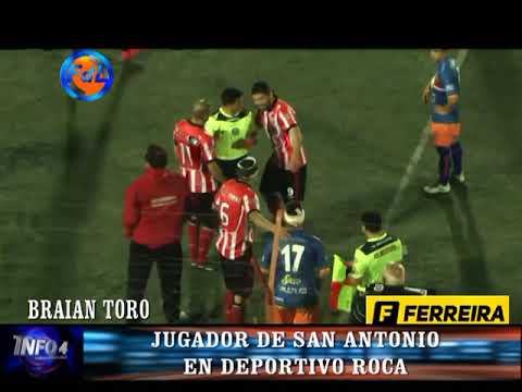 BRAIAN TORO-JUGADOR DEL DEPORTIVO ROCA