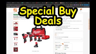 New Spring Special Buy Tool Deals At Home Depot