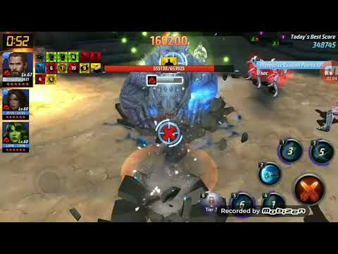 Captain America (Infinity War uniform) in Extreme Alliance Battle Combat Hero | MFF