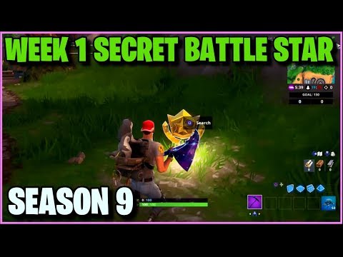 Week 1 Season 9 'Secret Battle Star' Location (Utopia Challenges)