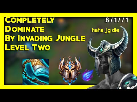 Completely DOMINATE With Mid Tryndamere by Invading LVL 2