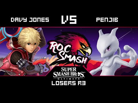 Davy Jones (Shulk) vs Penjib (Mewtwo) | Roc Smash 69 - SSBU Losers R3