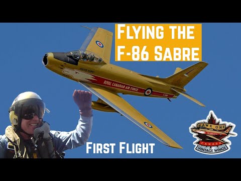 Flying the F-86 Sabre. The first flight analysed and insight on this amazing jet - Scratch Mitchell