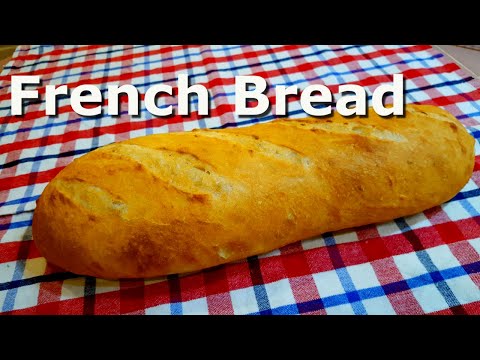 Perfect French Bread  Easy  No Knead