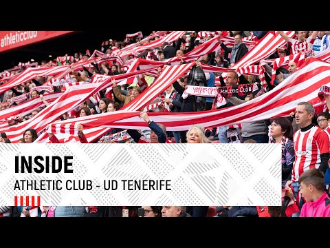 Imagen de portada del video INSIDE I Athletic Club - UD Tenerife I Liga F 2024/25 I San Mamés