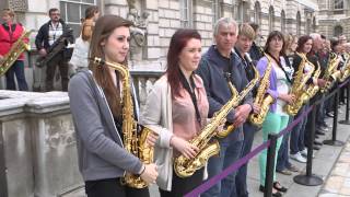 Saxophone Massive Backstory | Serious Live Music