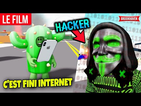 CACTUS VS. THE MOST POWERFUL HACKER! (THE MOVIE) BROOKHAVEN - ROBLOX