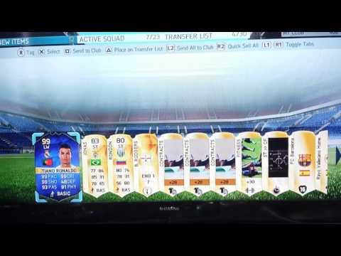 TOTS RONALDO IN A PACK OMG OMG OMG FIFA 16 TOTS WTF!!!! 99 RONALDO IN A PACK? FIFA 16 AMAZING PACK