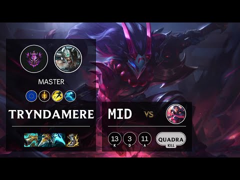 Tryndamere Mid vs Irelia - EUW Master Patch 11.7