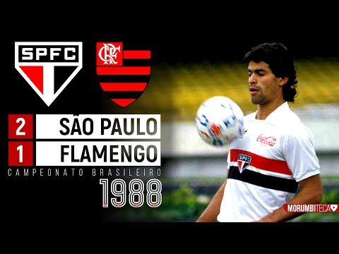 São Paulo 2x1 Flamengo - 1988 - RAÍ x ZICO, CILINHO x TELÊ, IN THE DUEL OF ICONS, IT WON FOR TRIC...