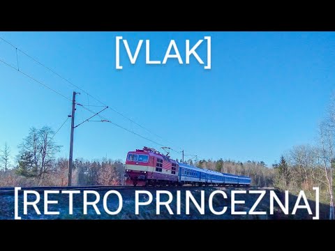 [VLAK] RETRO PRINCEZNA NA R 663 ROŽMBERK