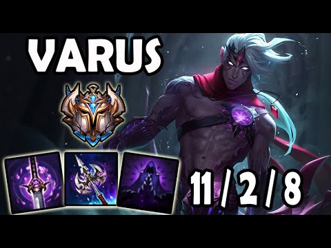 Varus vs Ezreal ADC Ranked Challenger NA