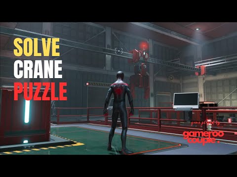 Spider-Man Miles Morales - How to solve the Control Room Crane Puzzle | Tinker Tailor Soldier Spy