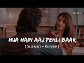 Hua Hain Aaj Pehli Baar Slowed Reverb Sanam Re Armaan Malik Palak Muchhal SR Lofi