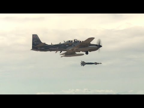 Embraer A-29 Super Tucano tested by USAF in 2017