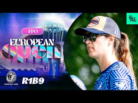 2026 European Open | FPO R1B9 | Saarinen, Handley, Tätte, Klezberga | Jomez Disc Golf