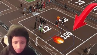 BROTHER BEAT MY 100 GAME WIN STREAK 😱! KNOCKED HIM OUT 😡! NBA 2K17 MYPARK RAGE 😤