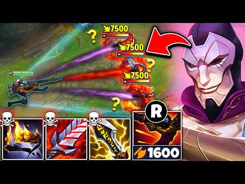 I BROKE THE AD WORLD RECORD ON JHIN! (1600 AD = YOU DIE IN ONE SHOT)