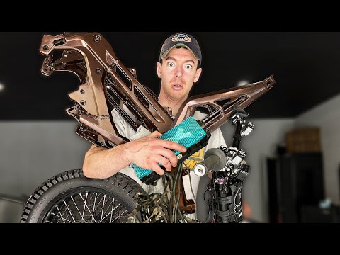 24 Hours To Build My Dream Bike from Scratch (impossible)