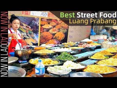 Street Food Alley Luang Prabang Laos S.E.Asia