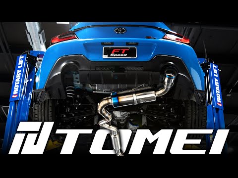 Tomei Titanium V2 Single Exit Exhaust - Toyota GR86 / Subaru BRZ (2022+)