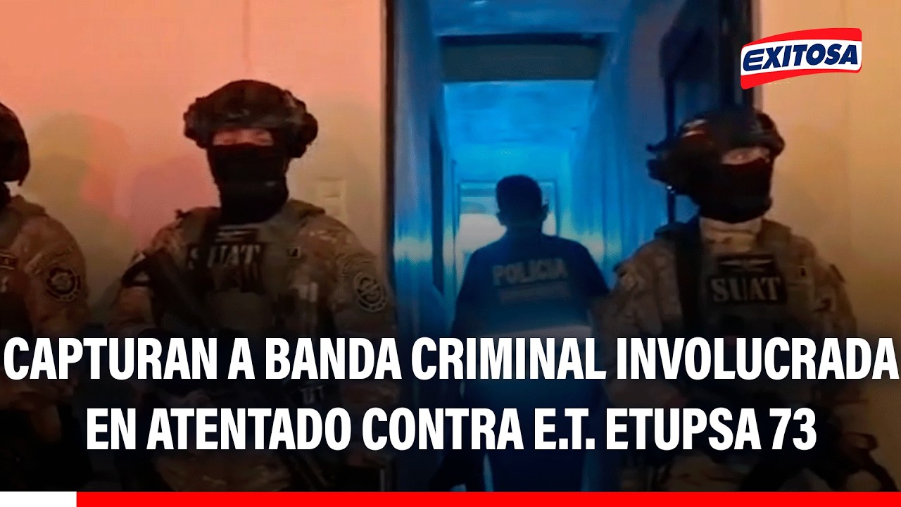 🔴🔵 Capturan a banda criminal involucrada en el atentado contra la empresa de transporte ETUPSA 73