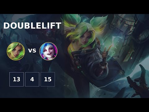 [ Doublelift ] Zeri BOT vs Jinx 13/4/15 | NA GRANDMASTER | LOL Season 2022