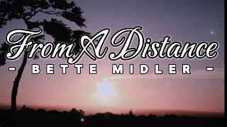 From A Distance (Lyrics) - BETTE MIDLER #mitoskareenramirez #mitoskareen #fromadistance #fyp