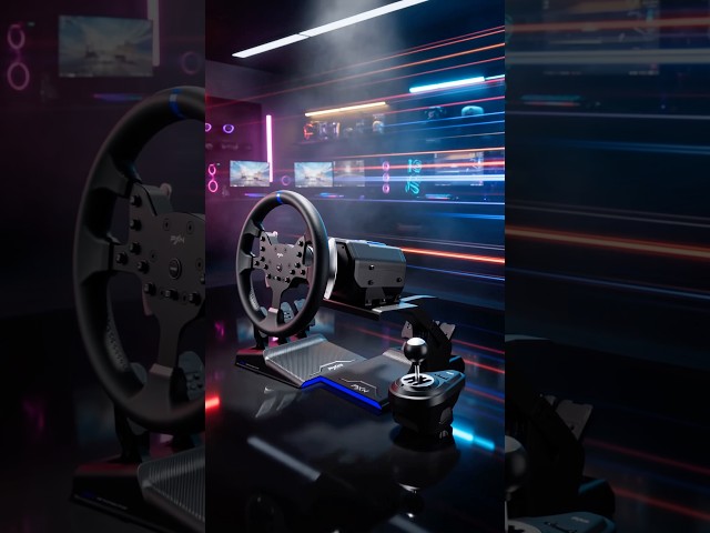 Vídeo relacionado con VooFun Volante Gaming para PC/PS4/Switch/PS3/Xbox One/Xbox 360 con Pedales