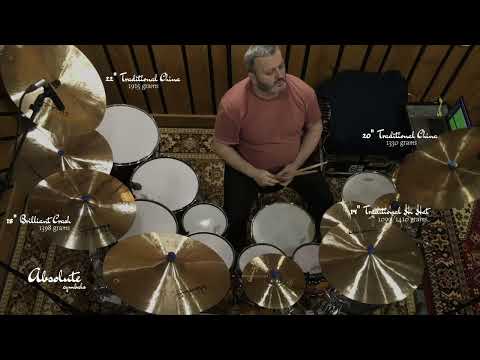 20" Absolute Cymbals Traditional China - 1330 grams (Made in Turkey)