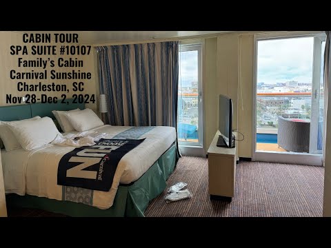 Thumbnail for Carnival Sunshine | Spa Suite #10107 Cabin Tour