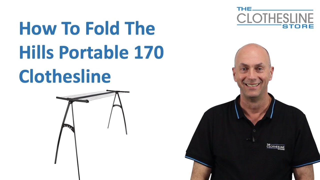 Watch video How to Fold a Hills Portable 170 Folding Clothesline Popular Hills Hoist Now How to Fold a Hills Portable 170 Folding Clothesline Popular Hills Hoist