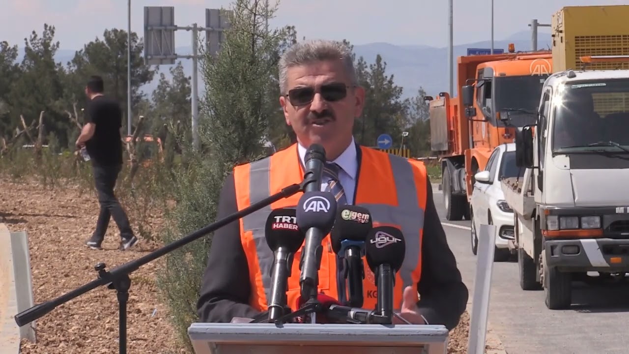 Uşak'ta Güney Çevre Yolu'nun Yapımı Tamamlanan Bölümü Trafiğe Açıldı