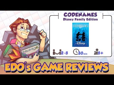 Edo's Codenames Disney Family Edition Review
