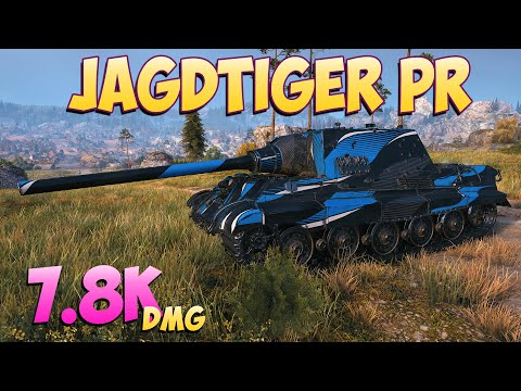 Jagdtiger Pr - 4 Kills 7.8K DMG - Quarrelsome! - World Of Tanks