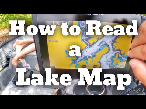 How to Read a Lake Map to Find Fish - Fishing