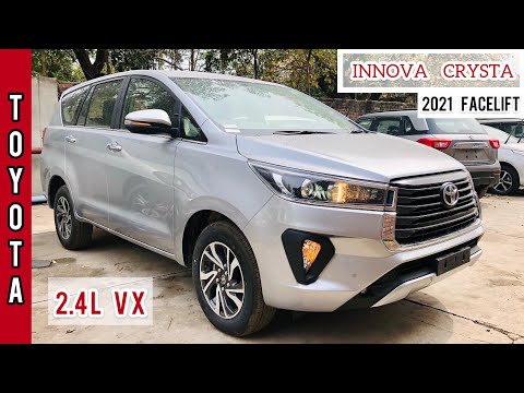 2021 Toyota Innova Crysta Facelift VX 🔥 Detailed walkaround, review, features & OnRoad Price