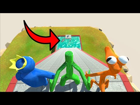 Slide Down Mutant Megalodon Aquarium - Animal Revolt Battle Simulator