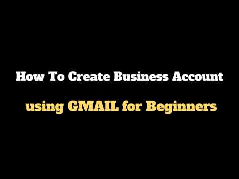 #Gmail #Account #Business | How to Create GMAIL...