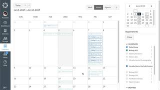 Canvas Calendar Overview for Students