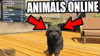 How to be an animal in GTA Online