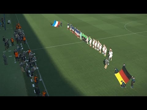 PES 2014 (France vs Germany Gameplay) [2014 FIFA World Cup Quarter-finals]