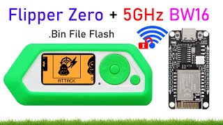 How to Add 5GHz Wi‑Fi to Flipper Zero Using RTL8720DN BW16 Board (Bin File Tutorial)