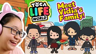 Toca Life World - Meet Vidia's FAMILY!!!