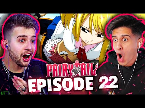 NATSU SAVES LUCY FROM PHANTOM LORD!! Fairy Tail Episode 22 REACTION | Group Reaction