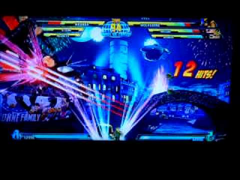 MvC3 Ken (Wesker/Storm/Magneto) vs Daviruchi (Wolverine/Haggar/Wesker) 01