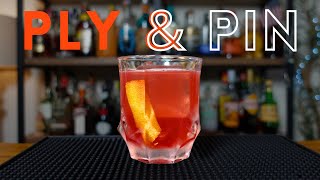 PLY & PIN ★ A Winter Cocktail with Summer Vibes